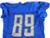 2017 Detroit Lions #89 Game Used Blue Practice Jersey 48 252