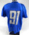 2019 Detroit Lions A'Shawn Robinson #91 Game Issued Blue Practice Jersey 52 323