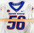 2021 Boise State Broncos #56 Game Used White Jersey Football NP Rem 44 851