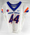 Boise State Broncos #44 Game Used White Jersey Football NP Rem 42 853