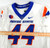 Boise State Broncos #44 Game Used White Jersey Football NP Rem 42 853