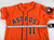 2013-17 Houston Astros #11 Game Used Orange Jersey NP Rem 46 040