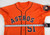 2013-17 Houston Astros #51 Game Used Orange Jersey NP Rem 46 043