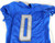 2022 Detroit Lions #0 Game Issued Blue Practice Jersey 46 262
