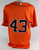 2013-17 Houston Astros #43 Game Used Orange Jersey NP Rem 48 045