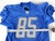 2019 Detroit Lions Tom Kennedy #85 Game Used Blue Practice Jersey 264