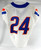 2018 Boise State Broncos #24 Game Used White Jersey Football NP Rem 38 844