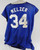 Orlando Magic Richard Melzer #34 Game Used Blue Practice Jersey 802