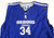 Orlando Magic Richard Melzer #34 Game Used Blue Practice Jersey 802