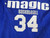 Orlando Magic Richard Melzer #34 Game Used Blue Practice Jersey 802