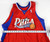 2008-09 Philadelphia 76ers Blank Game Issued Red Jersey 50 804