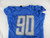 2019 Detroit Lions Trey Flowers #90 Game Issued Blue Practice Jersey 48 213