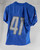 2018 Detroit Lions #41 Game Issued Blue Practice Jersey Rocket Mortgage P 44 216