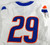 2022 Boise State Broncos #29 Game Used White Jersey Football NP Rem 40 843
