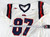 2000s Ole Miss Rebels #87 Game Used White Jersey Football L 803