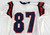 2000s Ole Miss Rebels #87 Game Used White Jersey Football L 803