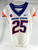 2021 Boise State Broncos #25 Game Used White Jersey Football NP Rem 38 845