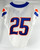 2021 Boise State Broncos #25 Game Used White Jersey Football NP Rem 38 845