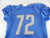 2017 Detroit Lions Laken Tomlinson #72 Game Issued Blue Practice Jersey 7