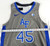 2021-22 Air Force Falcons #45 Game Issued Pos Used Grey Jersey Basketball XL 281