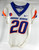 Boise State Broncos #20 Game Used White Jersey Football NP Rem 38 846