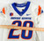 Boise State Broncos #20 Game Used White Jersey Football NP Rem 38 846
