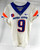 Boise State Broncos #9 Game Used White Jersey Football NP Rem 38 850