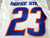Boise State Broncos #23 Game Used White Jersey Football NP Rem 40 848