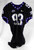 2004 Texas Christian TCU Frogs #93 Game Used Black Jersey Football NP Rem L 080