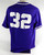 2023 Texas Christian Frogs #32 Game Used Purple Practice Jersey Baseball XL 747