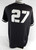 2021 Texas Christian Frogs #27 Game Used Grey Practice Jersey Baseball XL 754