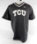 Texas Christian Frogs #35 Game Used Grey Practice Jersey Baseball L 768