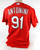 2023 St. Louis Cardinals Aaron Antonini #91 Game Issued Pos Used Red Jersey 5