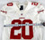 2015 San Francisco 49ers Kenneth Acker #20 Game Issued White Jersey NP Rem 2