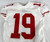 2016 San Francisco 49ers Mose Frazier #19 Game Issued White Jersey NP Rem 40 1