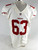 2014 San Francisco 49ers Tony Jerod-Eddie #63 Game Used White Jersey NP Rem 64