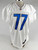 2017 Detroit Lions Emmett Cleary #77 Game Issued White Practice Jersey 52 314