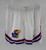 2023-24 Kansas Jayhawks Game Issued White Shorts Basketball S 587