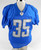 2019 Detroit Lions Miles Killebrew #35 Game Issued Blue Practice Jersey 46 204