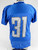 2021 Detroit Lions Dean Marlowe #31 Game Issued Blue Practice Jersey 44 206