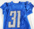 2021 Detroit Lions Dean Marlowe #31 Game Issued Blue Practice Jersey 44 206