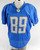 2021 Detroit Lions Brock Wright #89 Game Used Blue Practice Jersey 46 207