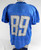 2021 Detroit Lions Brock Wright #89 Game Used Blue Practice Jersey 46 207