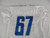 2018 Detroit Lions #67 Game Issued White Practice Jersey 52 224