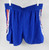 Kansas Jayhawks Game Issued Blue Shorts Basketball 2XL+2 582