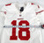 2016 San Francisco 49ers DeAndre Smelter #18 Game Issued White Jersey NP  40 2