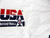 1992-93 Team USA Basketball Game Issued White Warm Up Jacket M 098