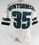 1996 Philadelphia Eagles Bill Montgomery #35 Game Issued White Jersey 46 126