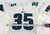 1996 Philadelphia Eagles Bill Montgomery #35 Game Issued White Jersey 46 126