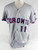 2000 Toronto Blue Jays Mike Peeples #11 Game Issued Grey Jersey 46 137